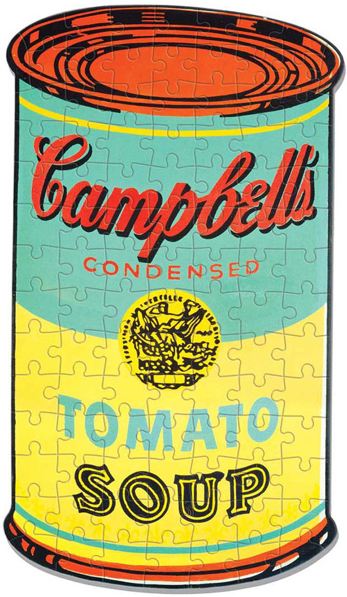 Andy Warhol Campbell's Soup Mini Puzzle