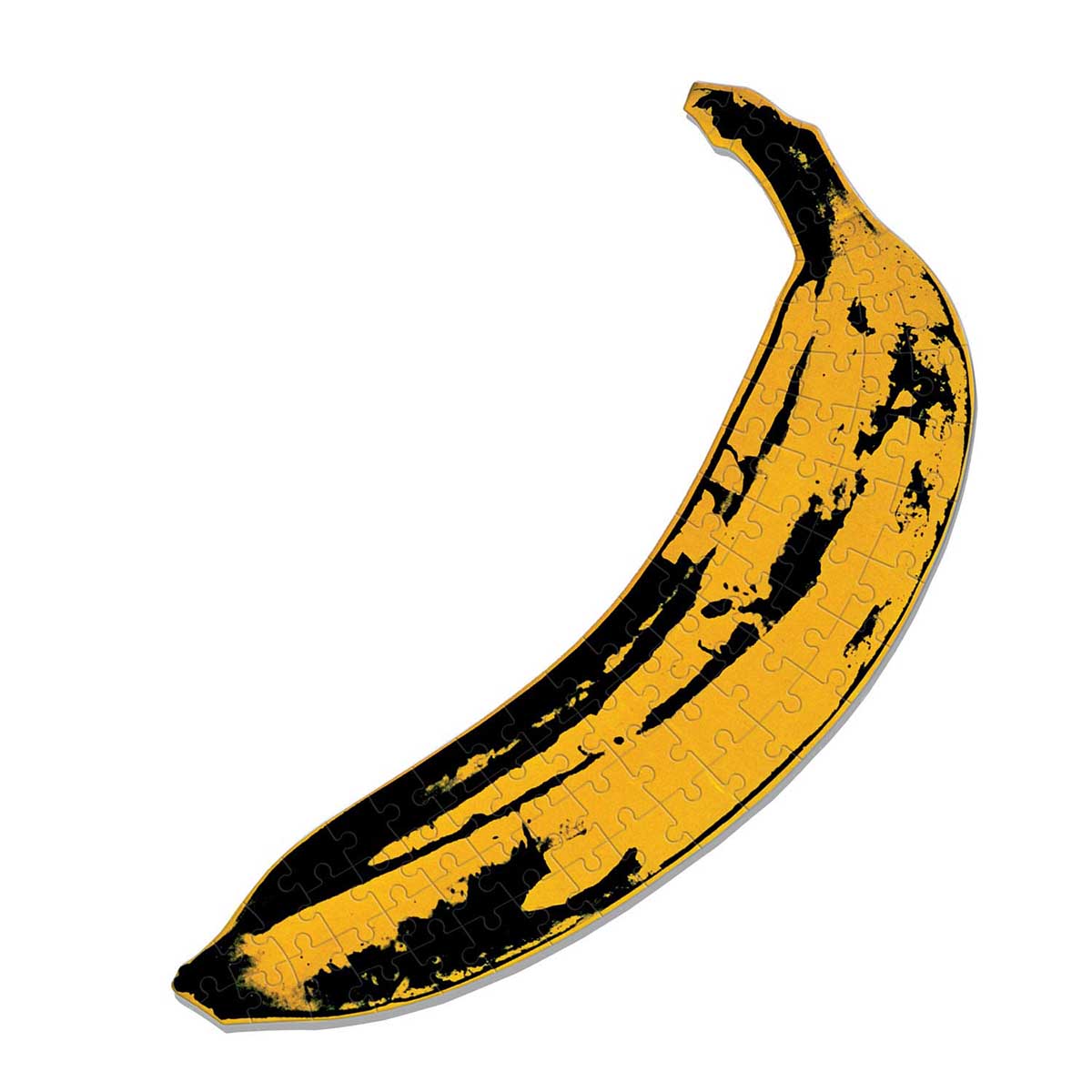 Andy Warhol Banana Mini Puzzle Contemporary & Modern Art Shaped Puzzle