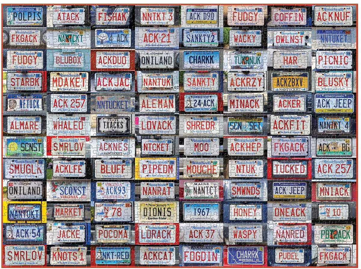 Nantucket License Plates
