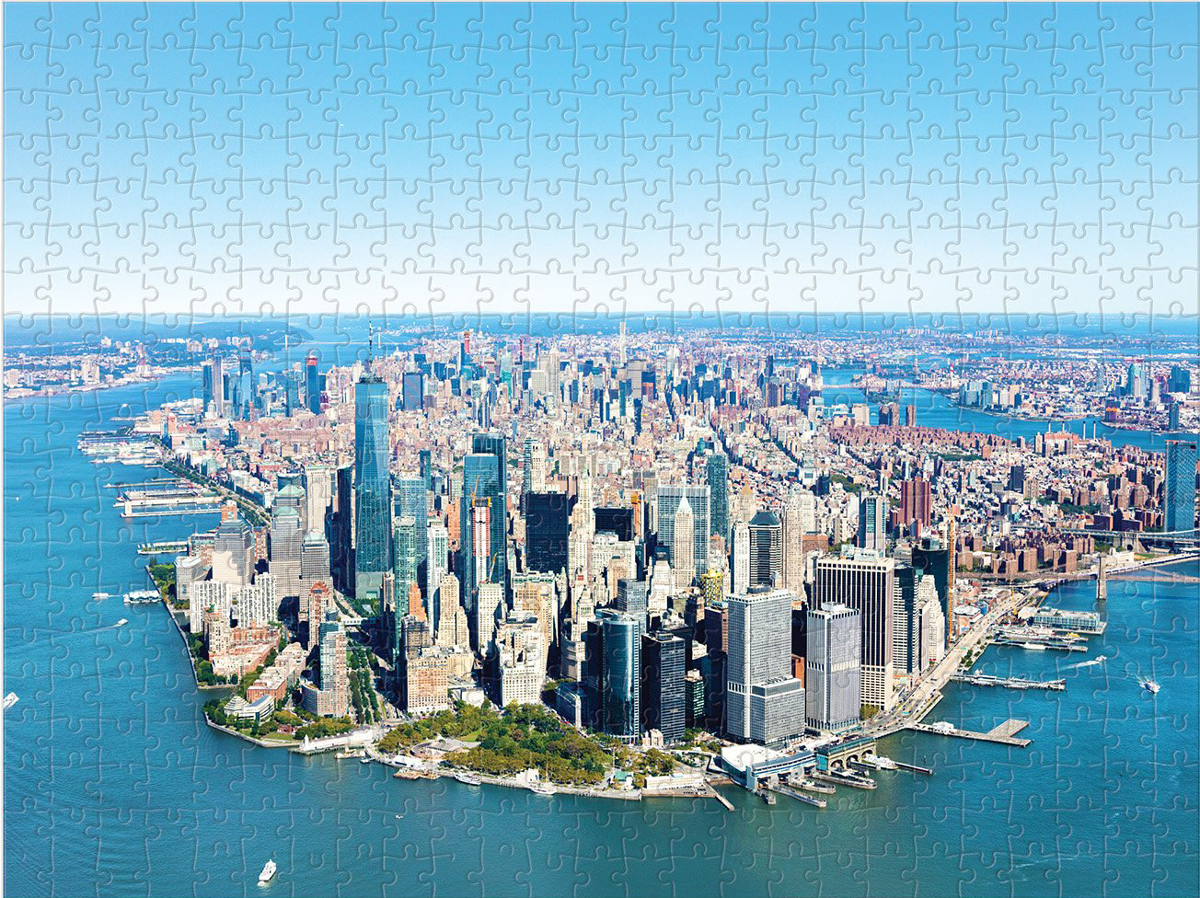 Gray Malin New York City 500 Piece Double Sided Puzzle New York Jigsaw Puzzle