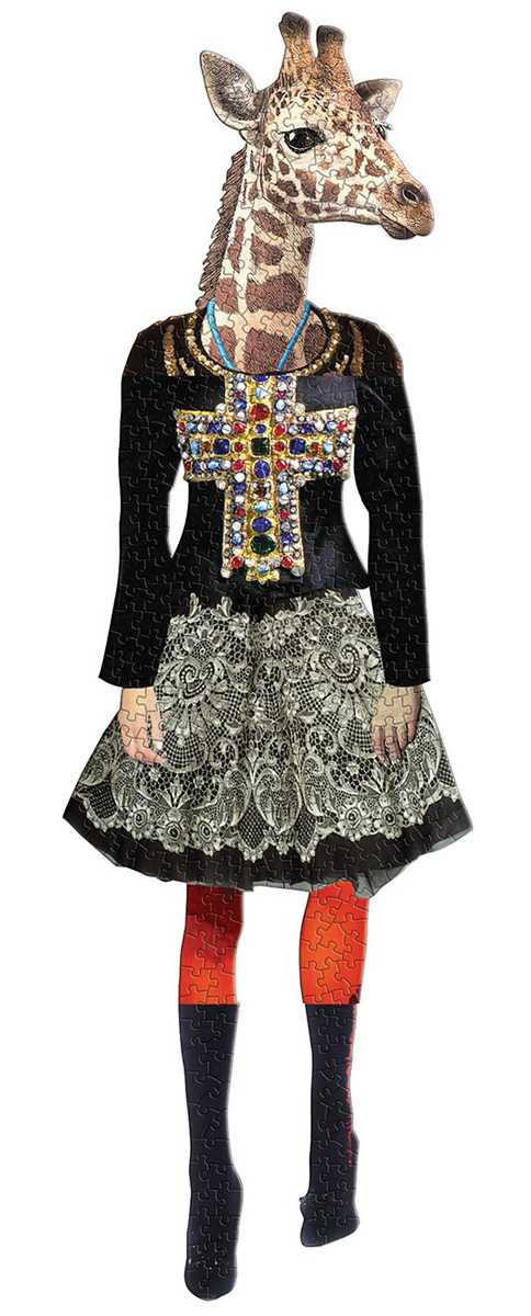Christian Lacroix Heritage Collection Love Who You Want  Cultural Art Shaped Puzzle
