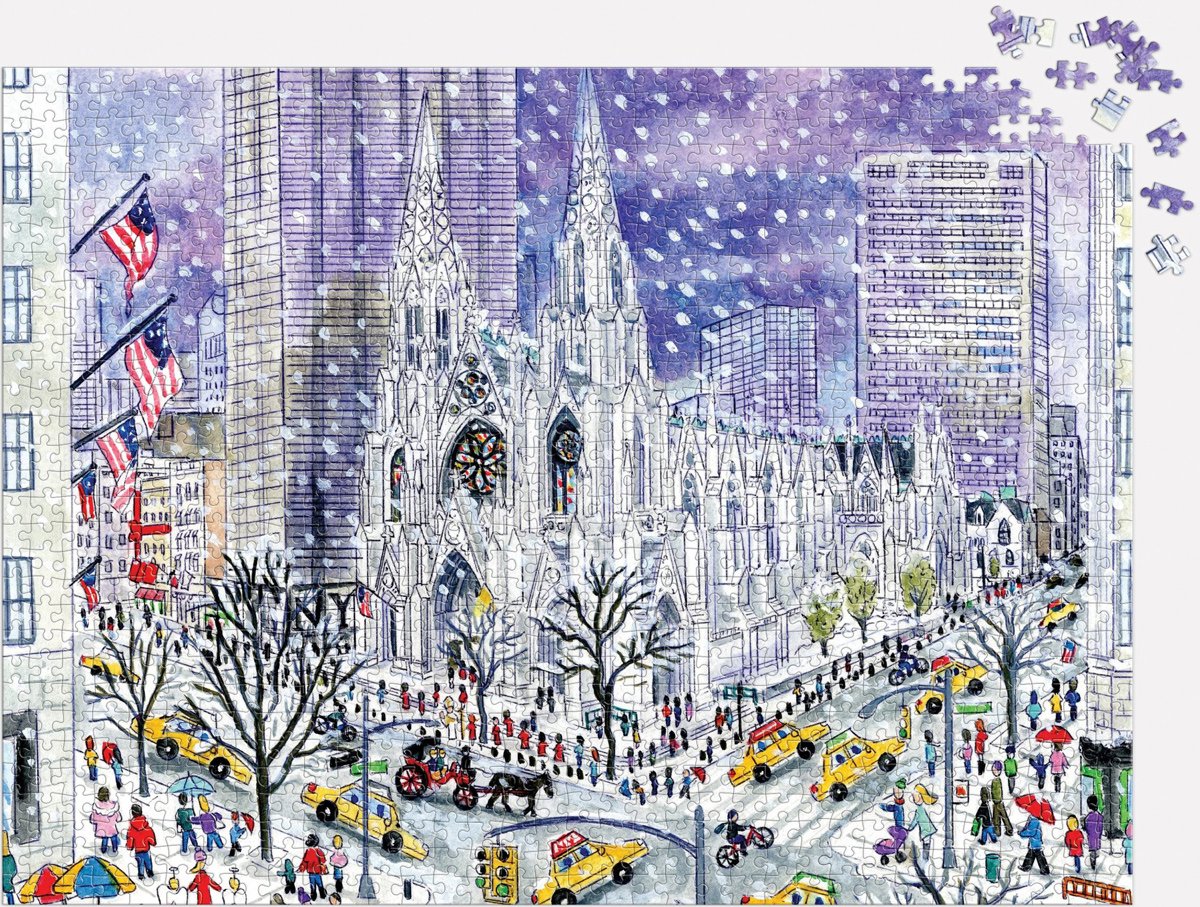 Michael Storrings St. Patricks Cathedral Religious Jigsaw Puzzle
