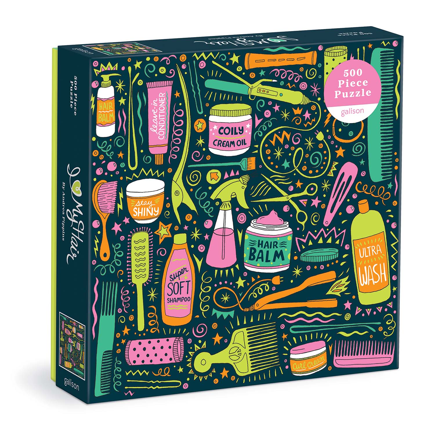 I Love My Hair Tools People Jigsaw Puzzle