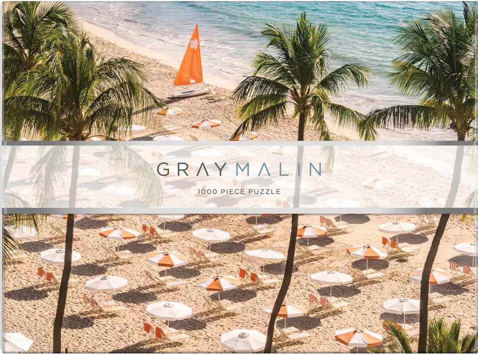 Gray Malin The Beach Club Beach & Ocean Jigsaw Puzzle