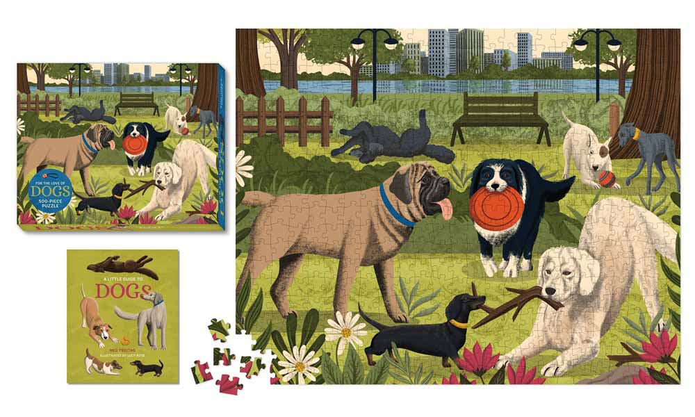 For the Love of Dogs  Dogs Jigsaw Puzzle