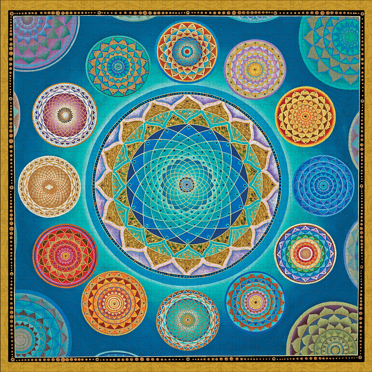 Karmin Creations Mandalas 100 Piece Puzzle a for sale online 