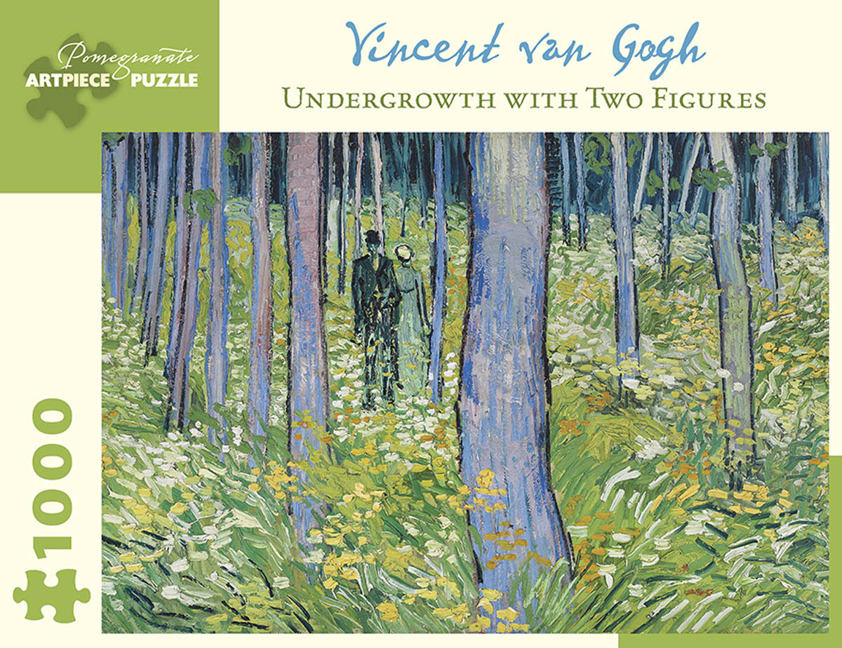 Undergrowth-Two Figures Impressionism & Post-Impressionism Jigsaw Puzzle