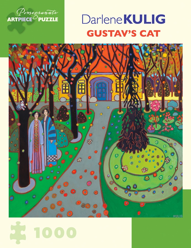 Gustav's Cat Contemporary & Modern Art Jigsaw Puzzle