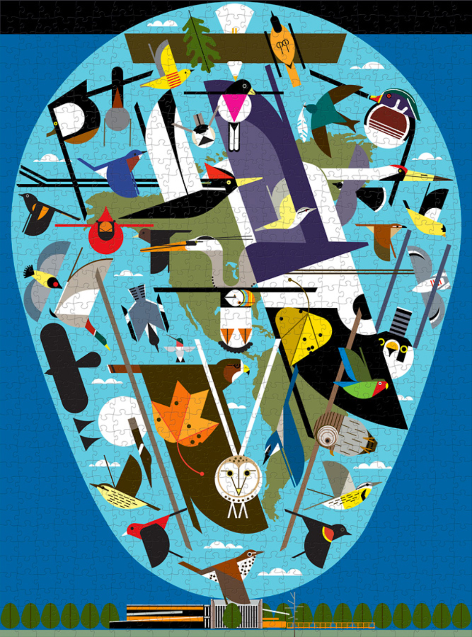 The World of Birds Birds Jigsaw Puzzle