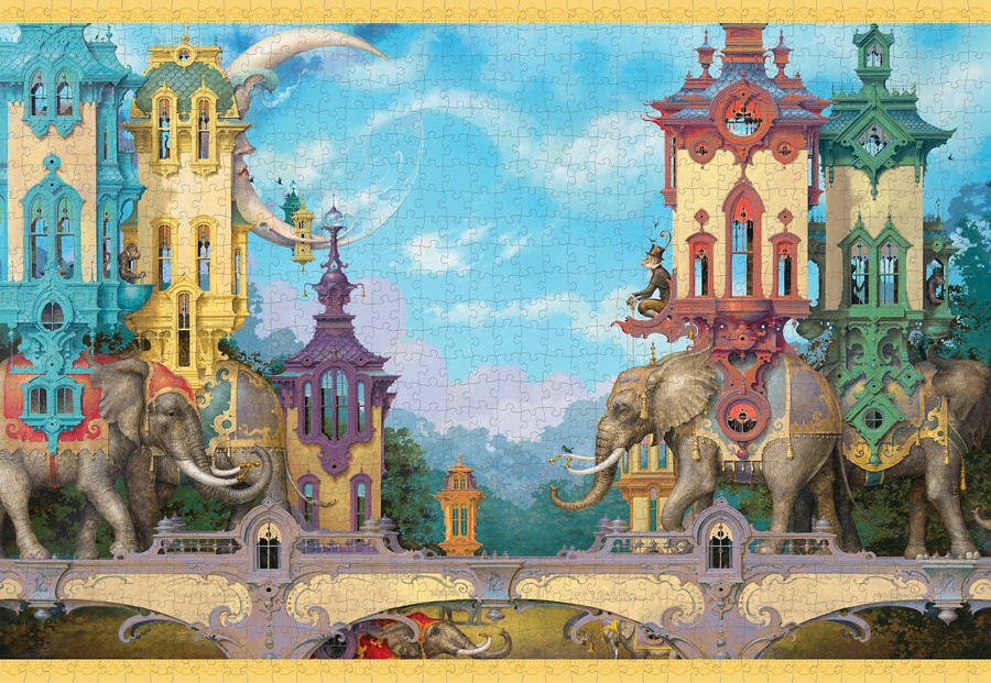 Changing Views - Scratch and Dent Fine Art Jigsaw Puzzle