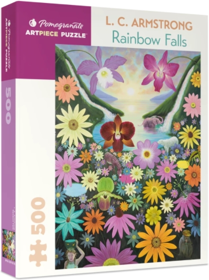 Rainbow Falls Butterflies and Insects Jigsaw Puzzle