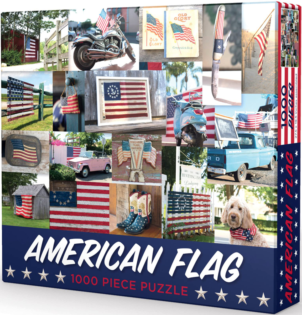 American Flag Patriotic Jigsaw Puzzle