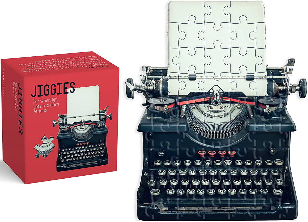 Jiggies Typewriter Mini Nostalgic & Retro Jigsaw Puzzle