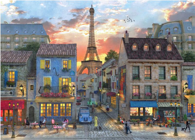 Evening in Paris Travel Jigsaw Puzzle