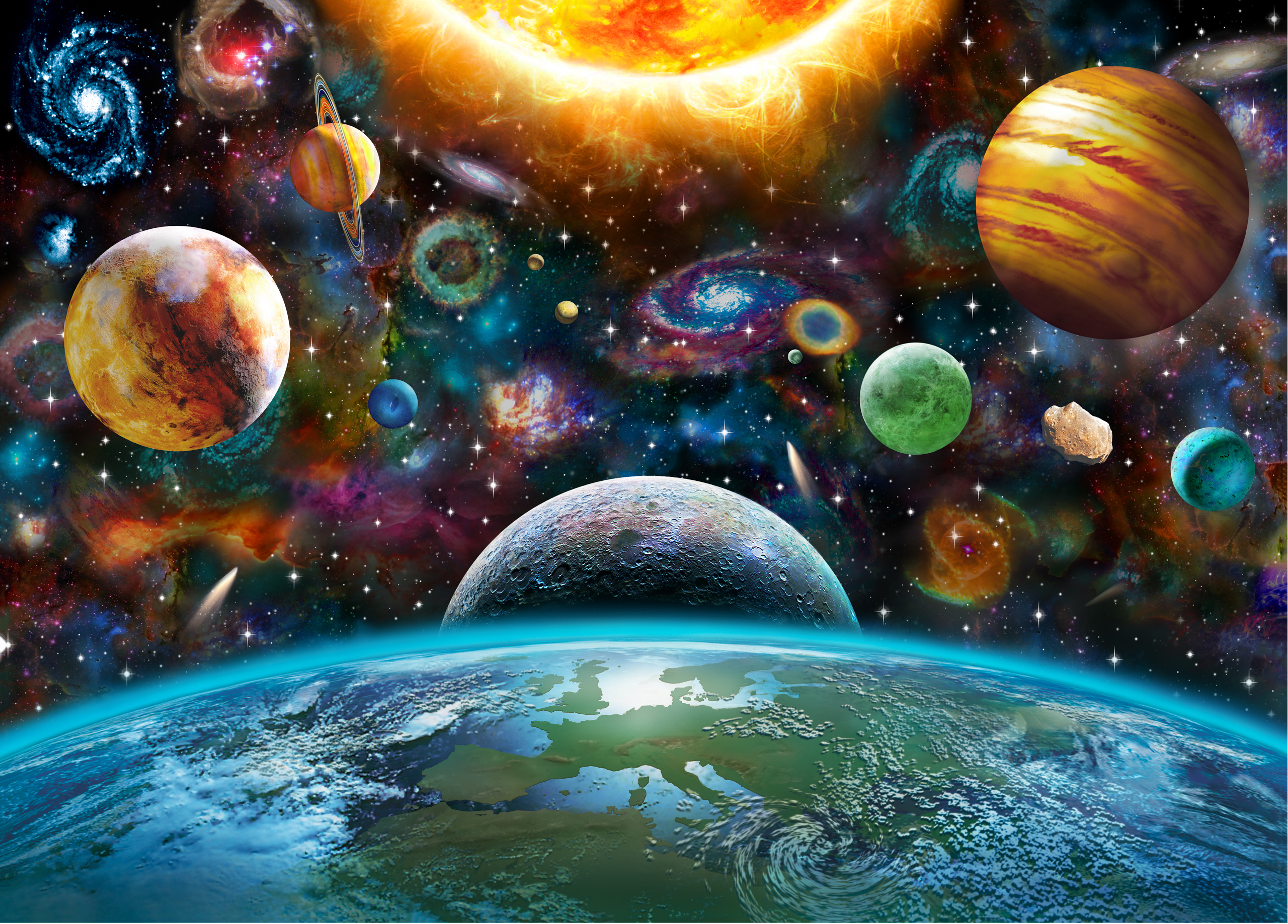 The Universe Space Jigsaw Puzzle