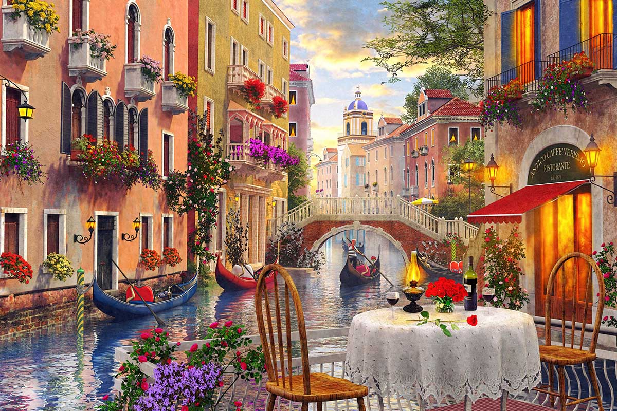 Venice Valentine's Day Jigsaw Puzzle