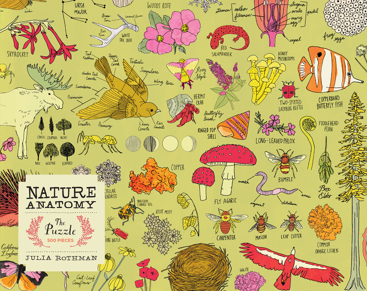 Nature Anatomy Science Jigsaw Puzzle