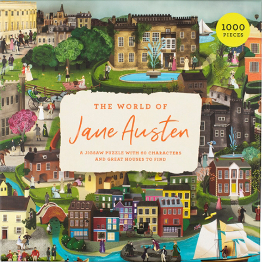 The World of Jane Austen Famous People Jigsaw Puzzle