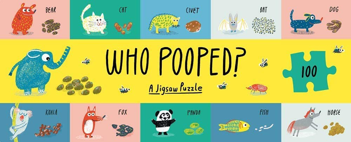 Who Pooped? Animals Jigsaw Puzzle