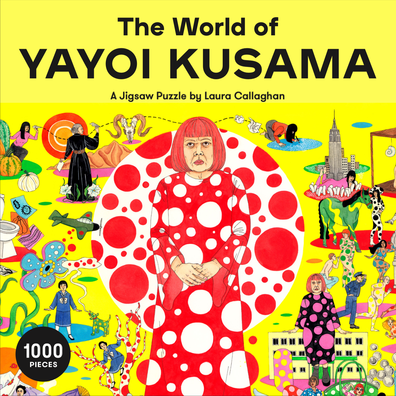 The World of Yayoi Kusama Famous People Jigsaw Puzzle