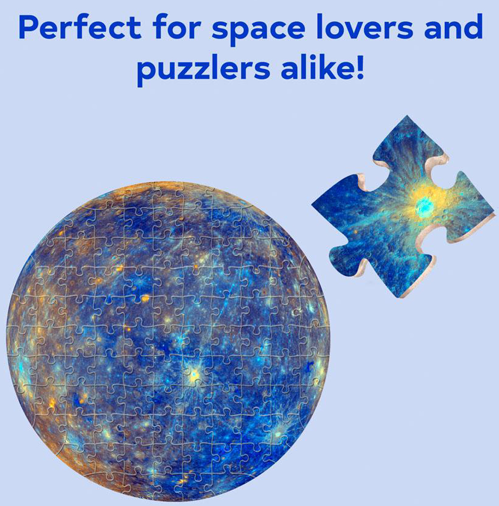 Mercury: 100 Piece Puzzle Space Jigsaw Puzzle