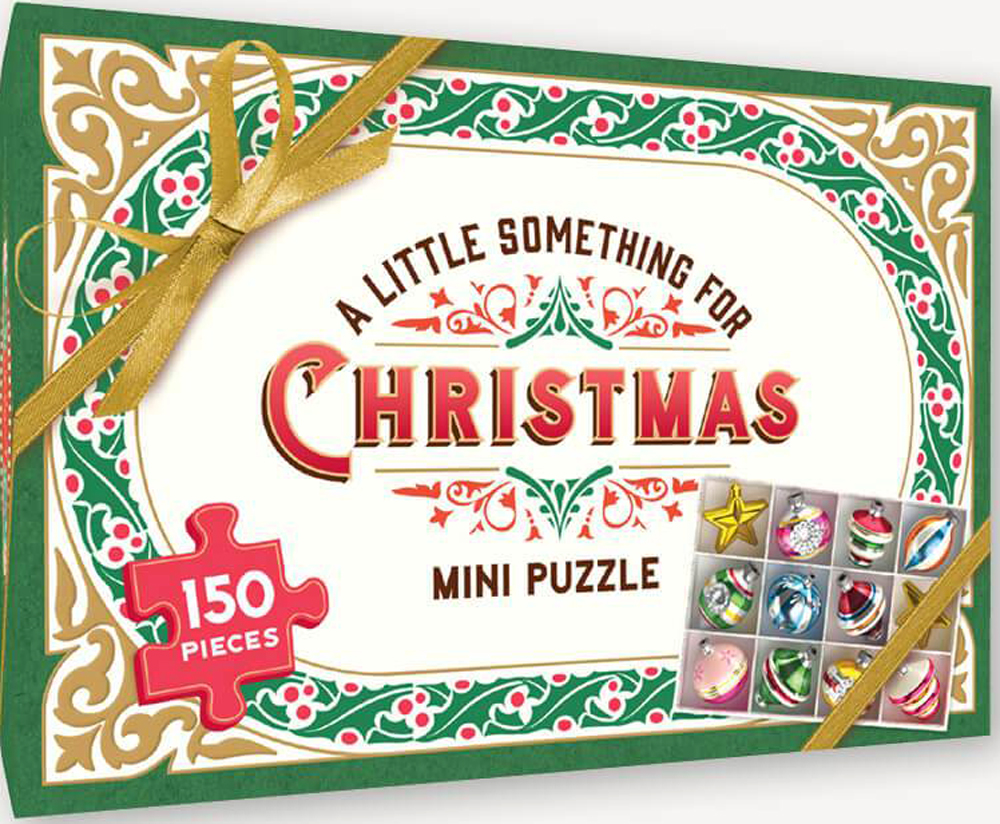A Little Something for Christmas: 150 Piece Mini Puzzle Christmas Jigsaw Puzzle