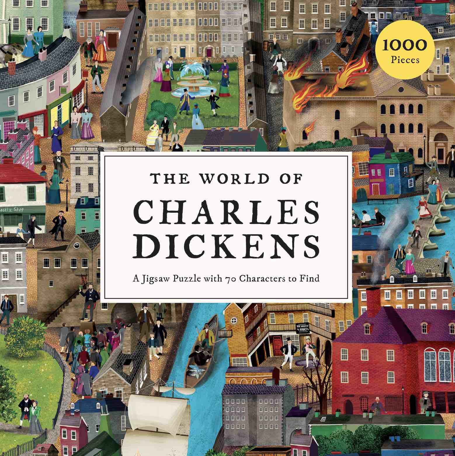 The World of Charles Dickens Famous People Jigsaw Puzzle