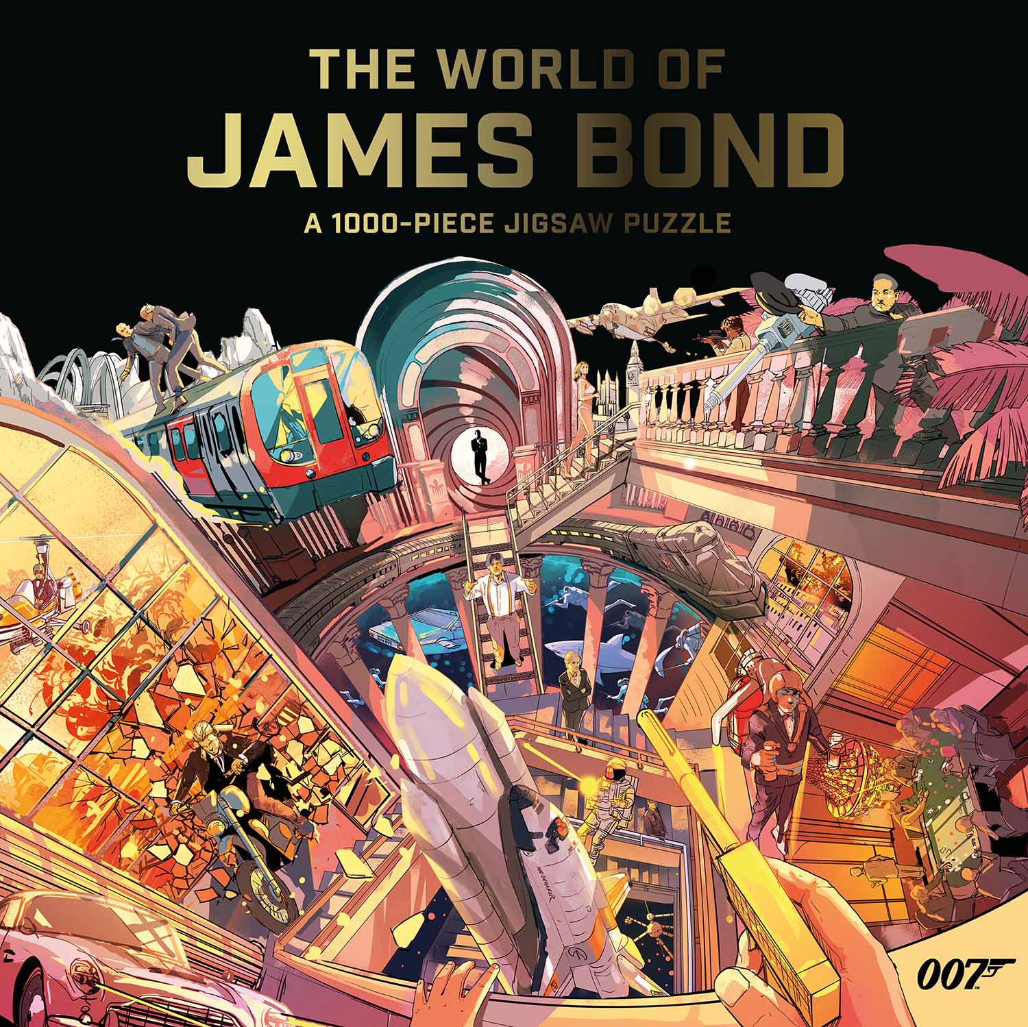 The World of James Bond Movies & TV Jigsaw Puzzle