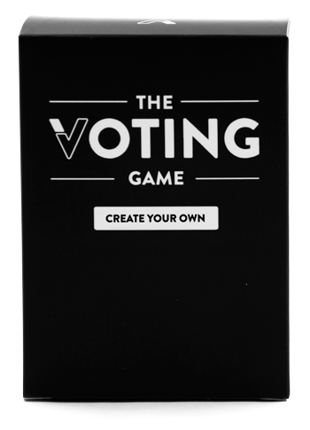 The Voting Game Create Your Own Expansion