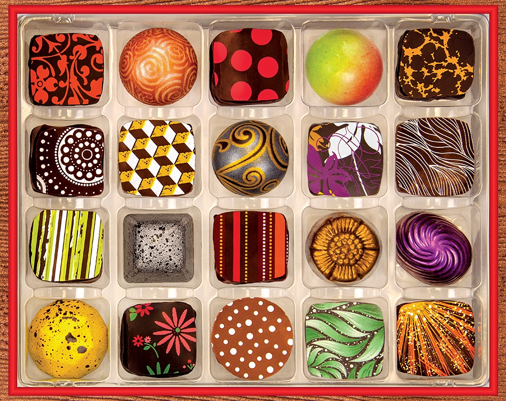 Chocolate Artistry Valentine's Day Jigsaw Puzzle