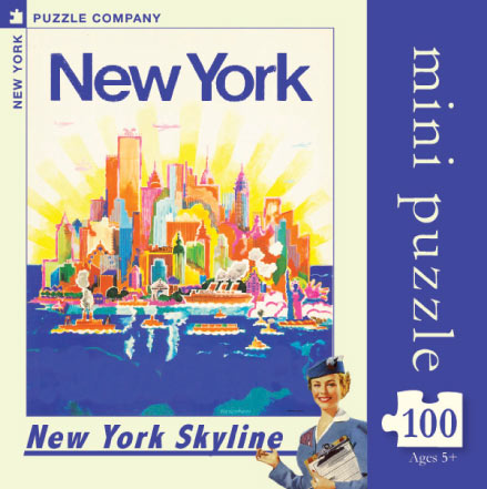 NYC Skyline  (Mini) New York Jigsaw Puzzle