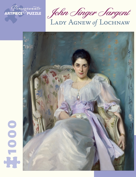 Lady Agnew Of Lochnaw Fine Art Jigsaw Puzzle