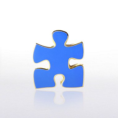 Lapel Pin - Essential Piece Navy | PuzzleWarehouse.com