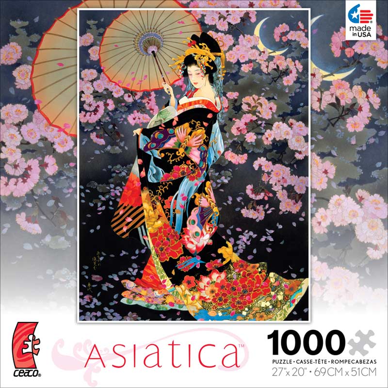 Tsuki (Asiatica), 1000 Pieces, Ceaco | Puzzle Warehouse