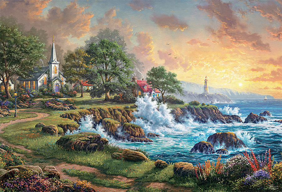 Seaside Haven - Scratch and Dent Beach & Ocean Jigsaw Puzzle