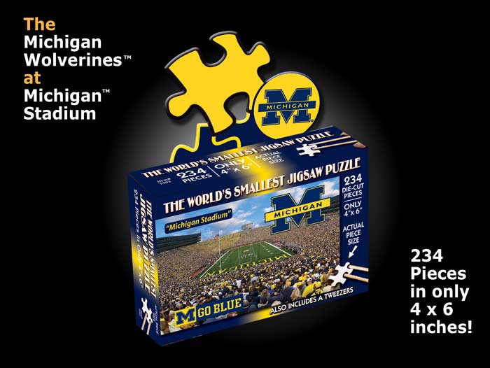 Michigan Wolverines Football Jigsaw Puzzle