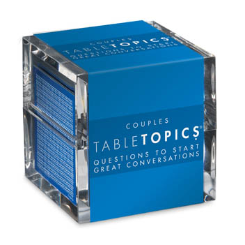 Table Topics Cube - Couples, TableTopics | Puzzle Warehouse