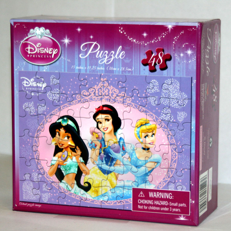 Details about   Disney  Princess 12 Puzzle Box 5-63 pc 5-48 pc 2-100 pc New