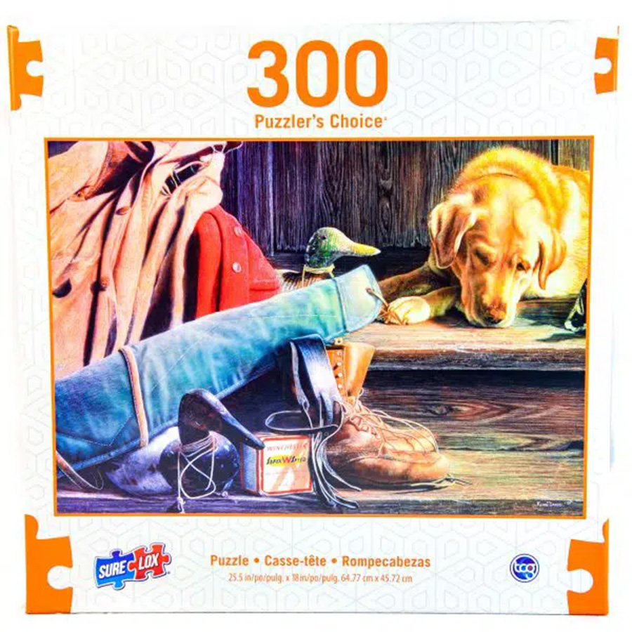 Dog Tired Dogs Jigsaw Puzzle