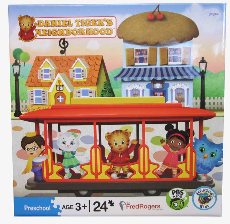 24 Piece Details about   Daniel Tiger Neighborhood School Puzzle age 3 Brand New preschool 
