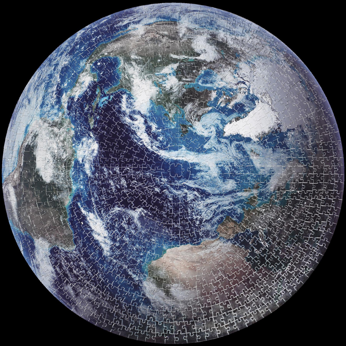 Earth Circle Jigsaw Puzzle Space Jigsaw Puzzle