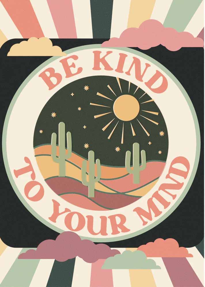 Be Kind to Your Mind Quotes & Inspirational Jigsaw Puzzle
