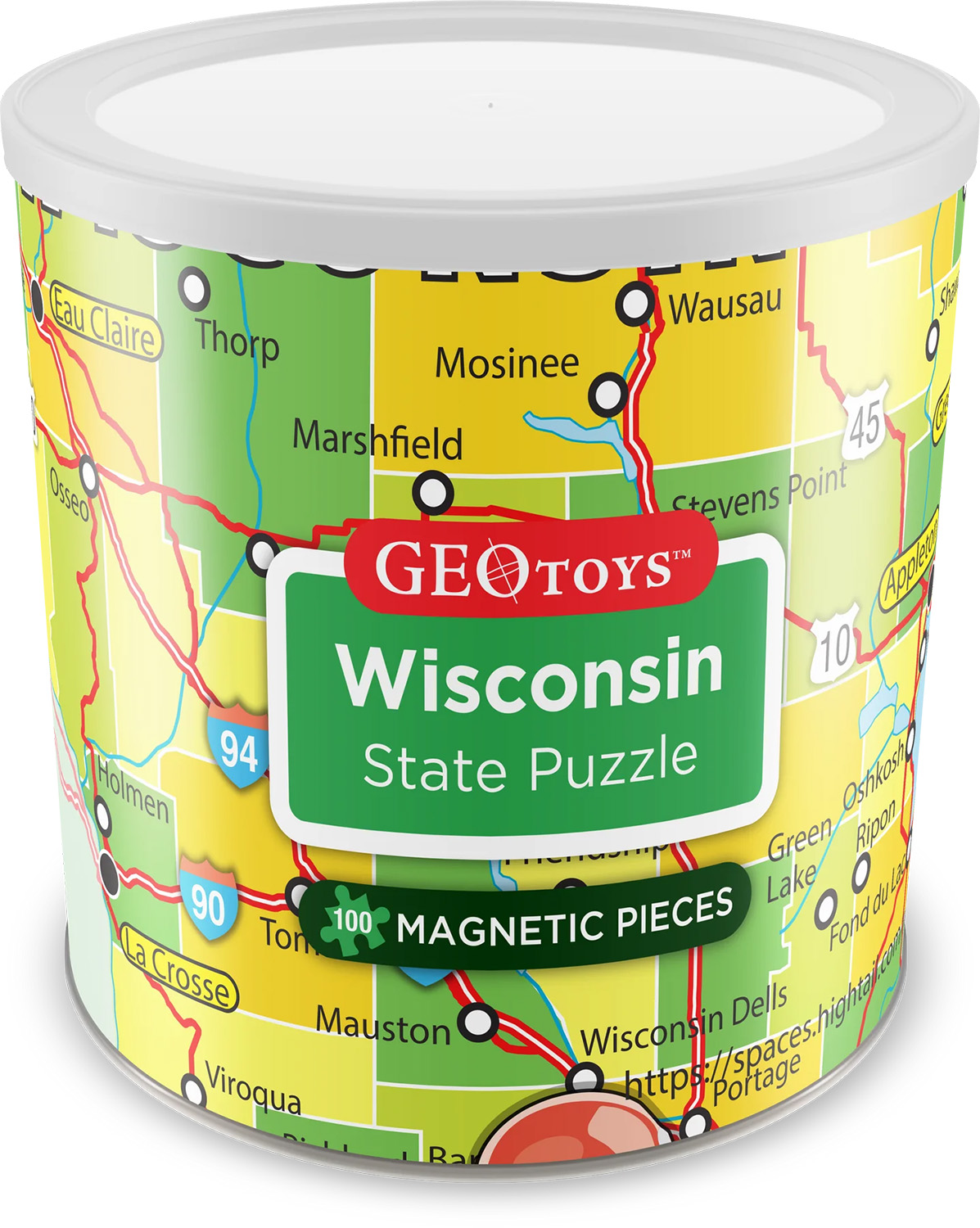 Wisconsin - Magnetic Puzzle  Jigsaw Puzzle