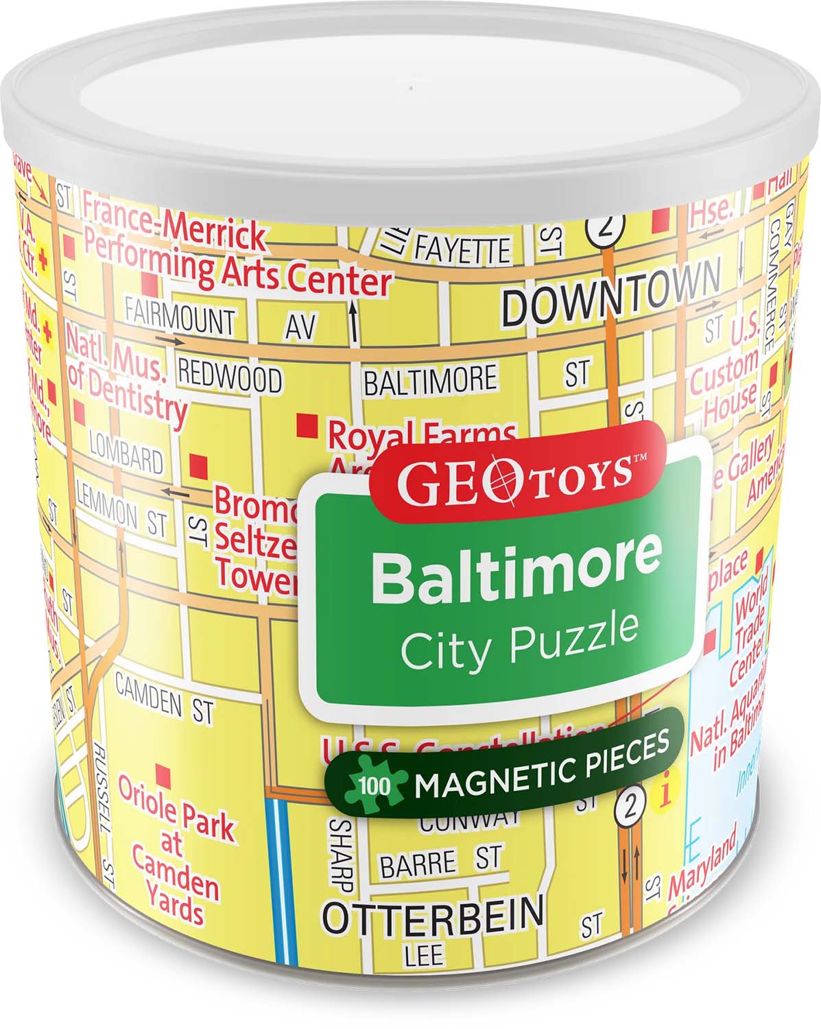 Baltimore - Magnetic Puzzle  Jigsaw Puzzle