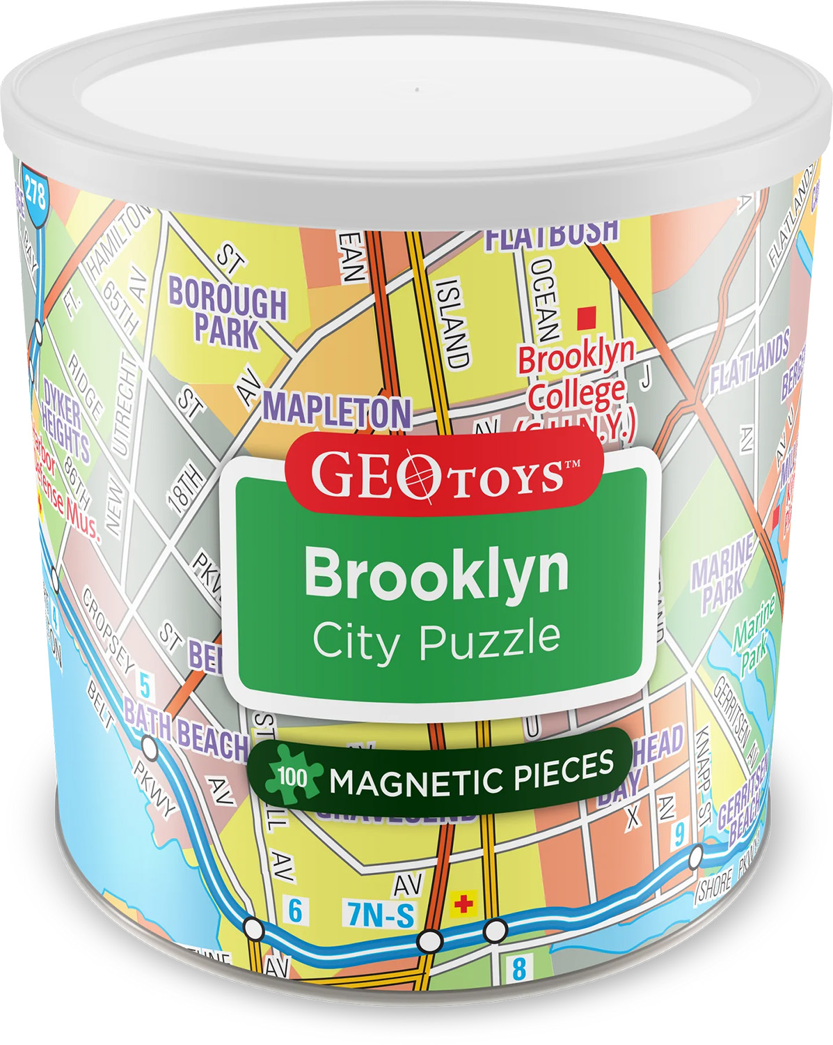 Brooklyn - Magnetic Puzzle  Jigsaw Puzzle