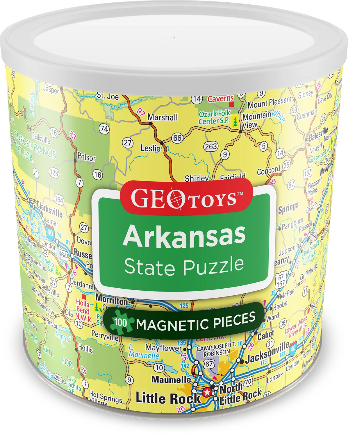Arkansas - Magnetic Puzzle  Jigsaw Puzzle