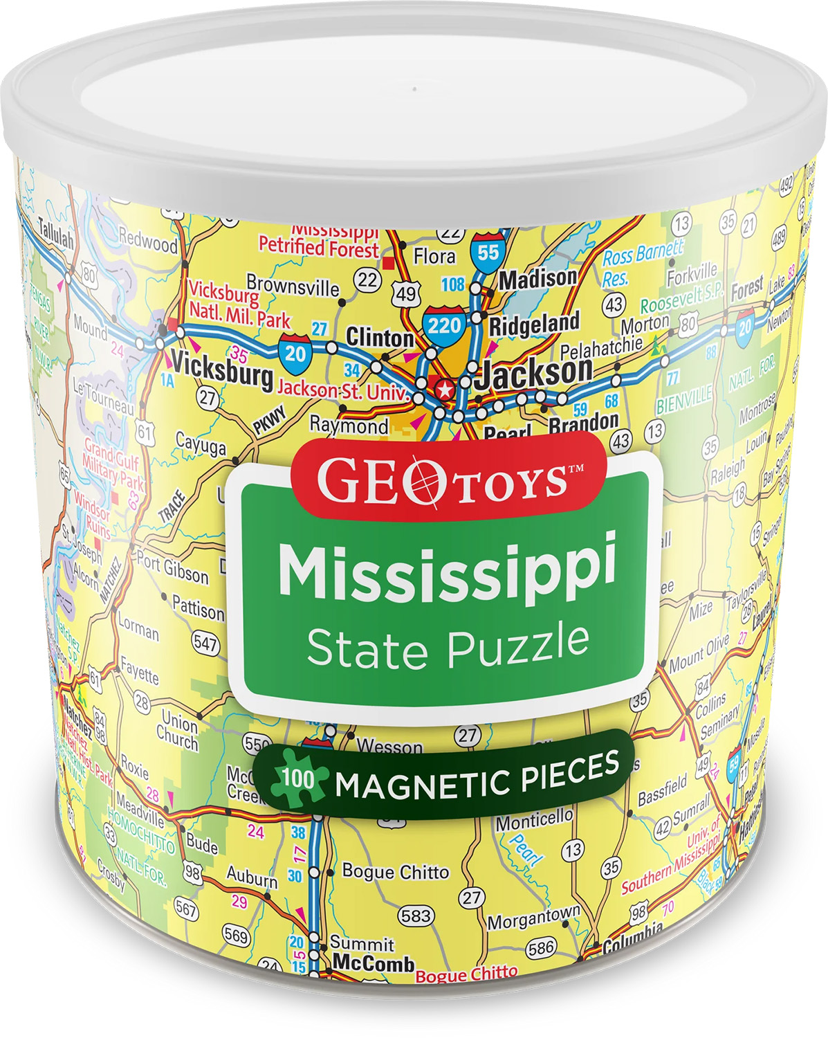 Mississippi - Magnetic Puzzle Jigsaw Puzzle