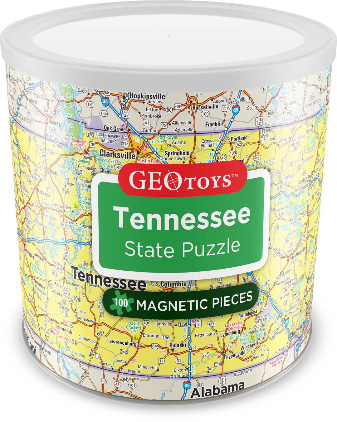 Tennessee - Magnetic Puzzle  Jigsaw Puzzle
