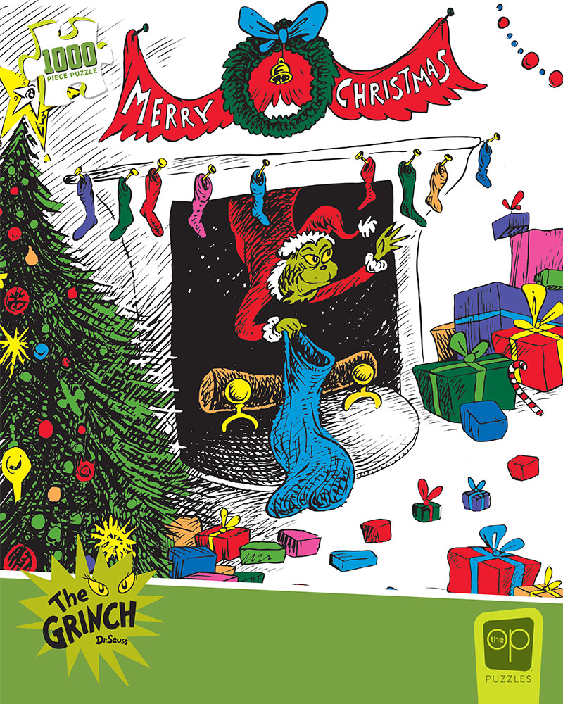Dr. Seuss Merry Grinchmas - Scratch and Dent Movies & TV Jigsaw Puzzle