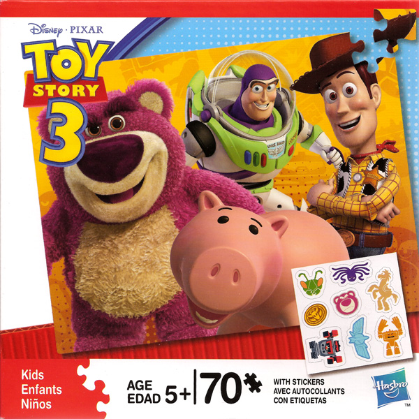 TOY STORY 3 X5O LOOSE STICKERS 